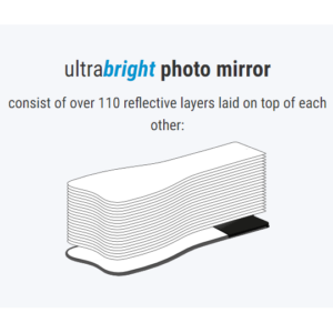 dentaleyepad ultra bright spejl